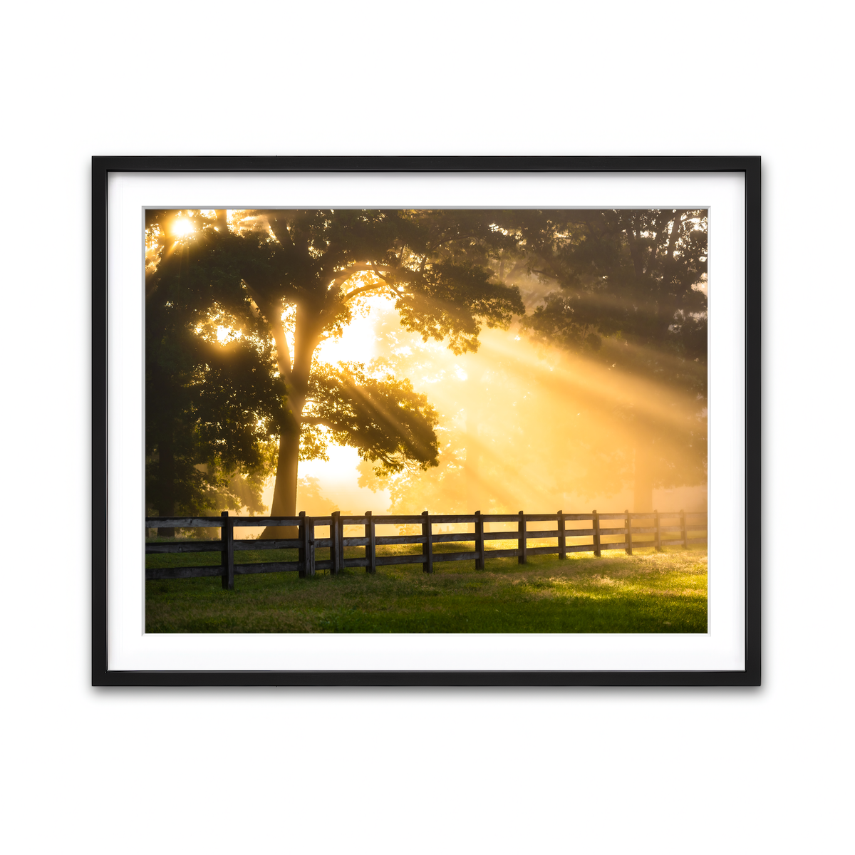 Framed Print 4x3 Black