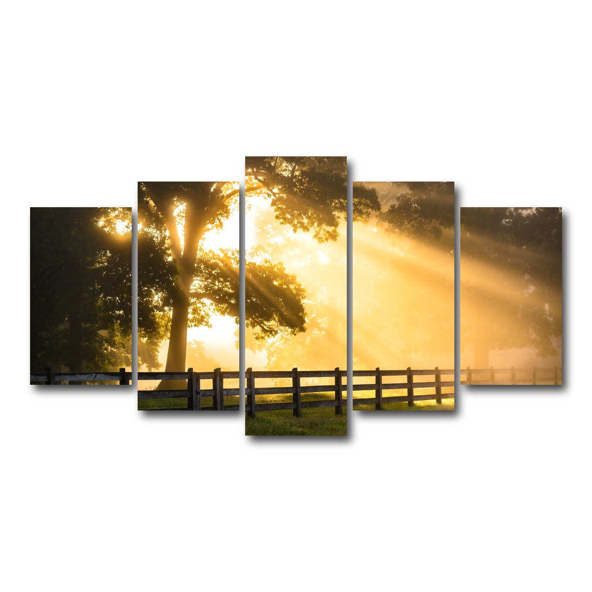 AUTO-MOCKUP WHITE | Break of Dawn | 5 Piece | Gallery Wrap Canvas | group=5_normal