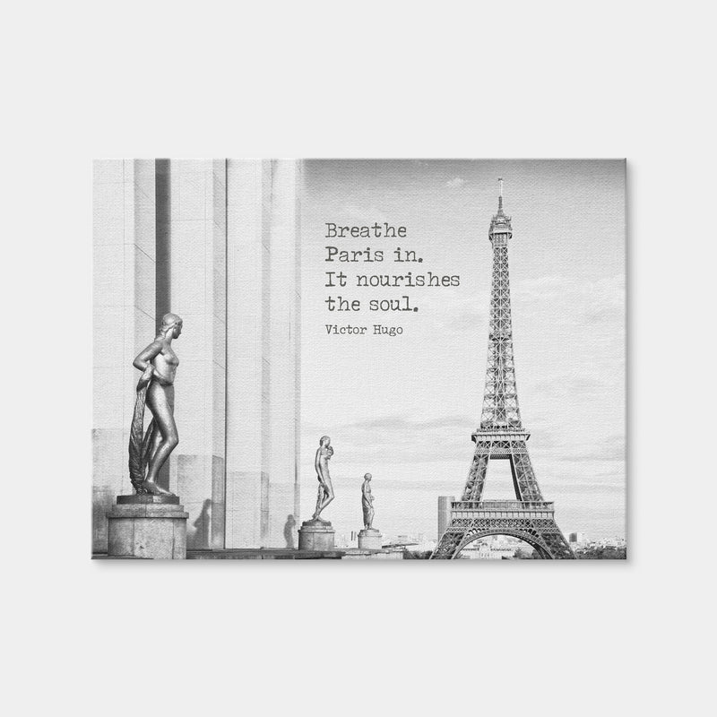 AUTO-MOCKUP WHITE | Breathe Paris in | 1 Piece | Gallery Wrap Canvas | group=4x3