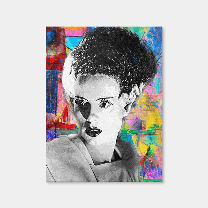 AUTO-MOCKUP WHITE | Bride of Frankenstein | 1 Piece | Gallery Wrap Canvas | group=3x4