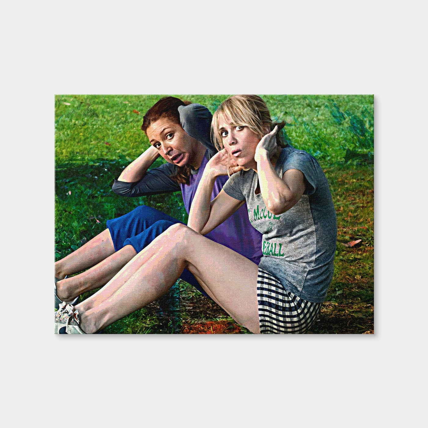 AUTO-MOCKUP WHITE | Bridesmaids Workout | 1 Piece | Gallery Wrap Canvas | group=4x3