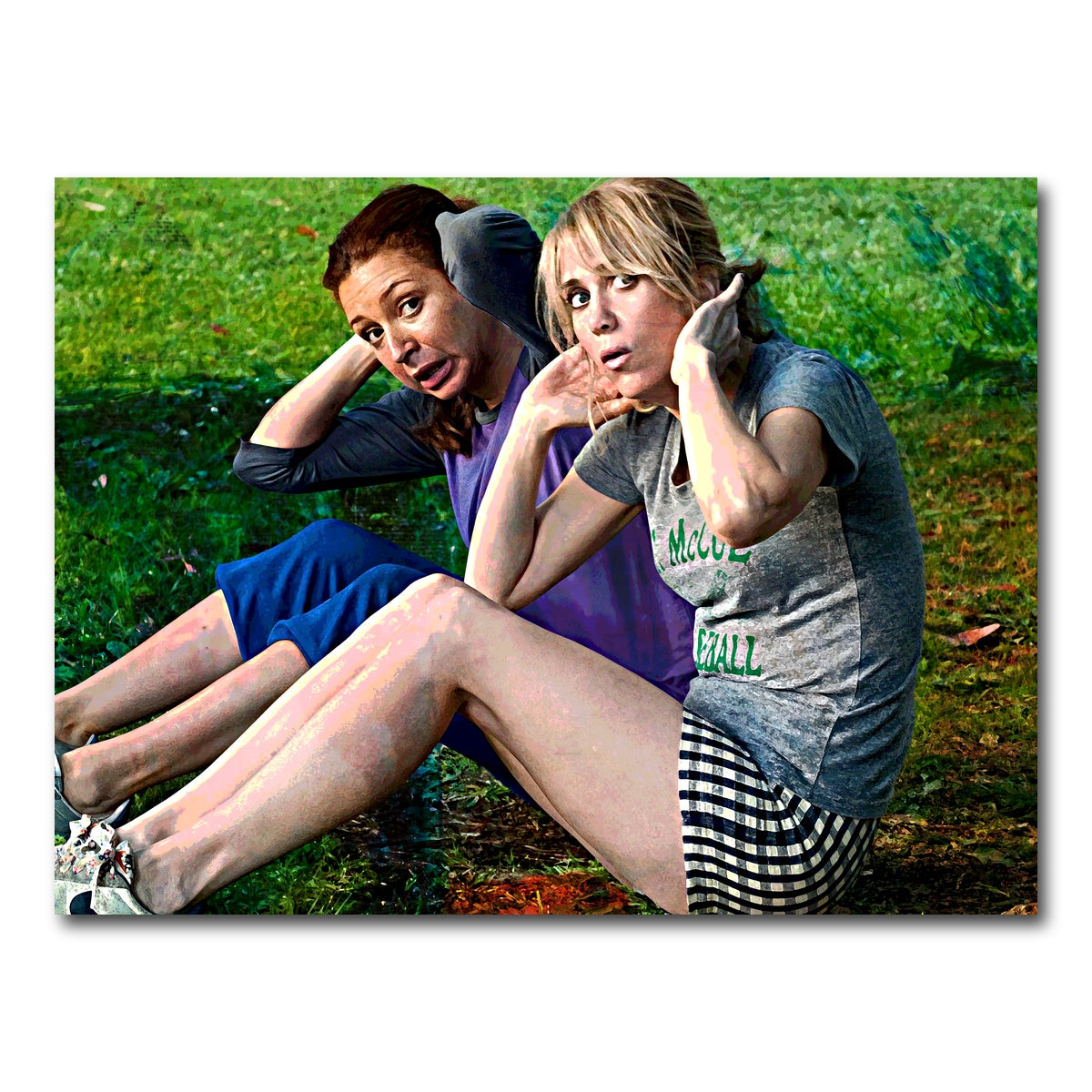 AUTO-MOCKUP WHITE | Bridesmaids Workout | 1 Piece | Gallery Wrap Canvas | group=4x3