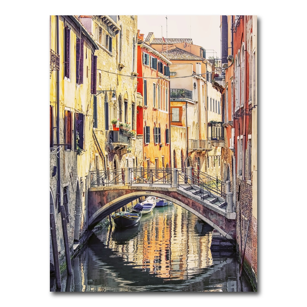 AUTO-MOCKUP WHITE | Bridge Reflection | 1 Piece | Gallery Wrap Canvas | group=3x4