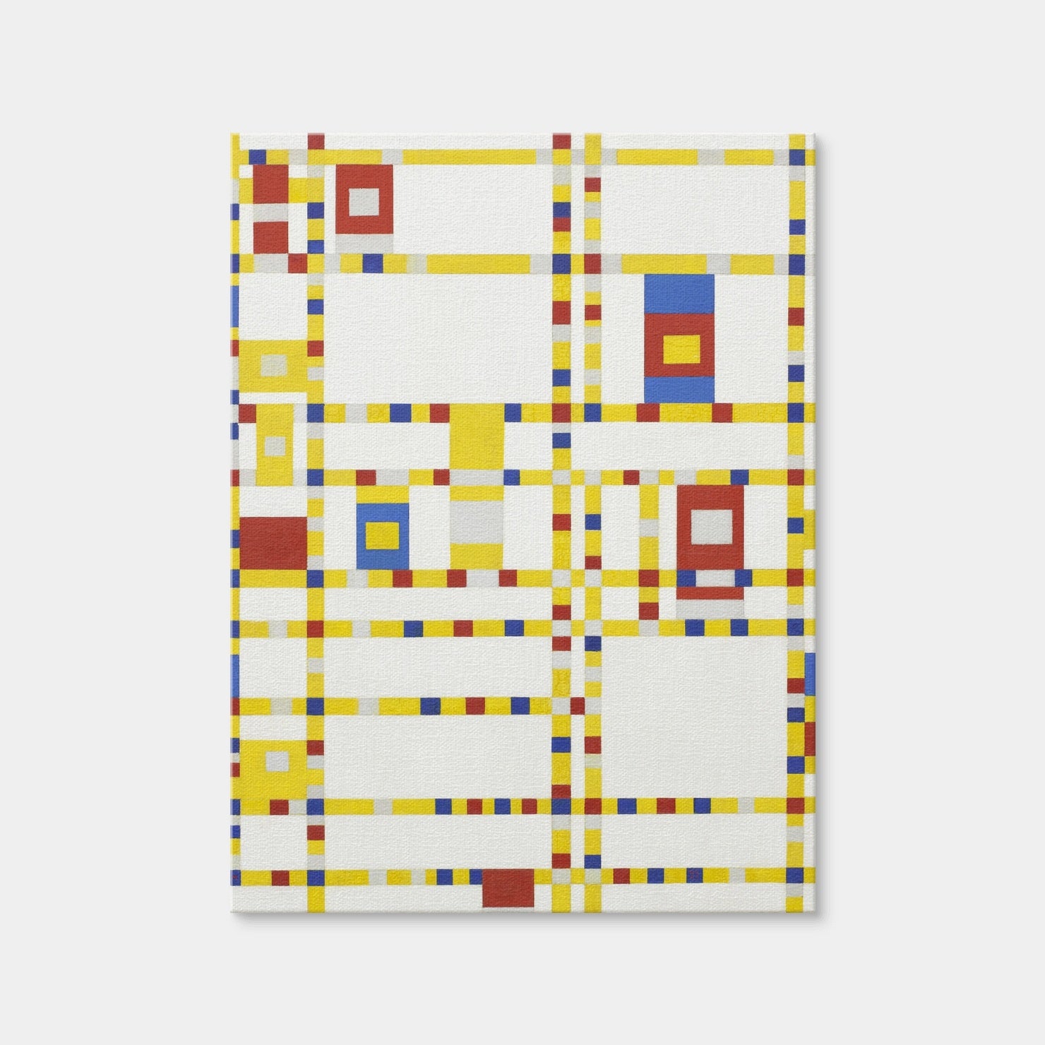 AUTO-MOCKUP WHITE | Broadway Boogie Woogie | 1 Piece | Gallery Wrap Canvas | group=3x4