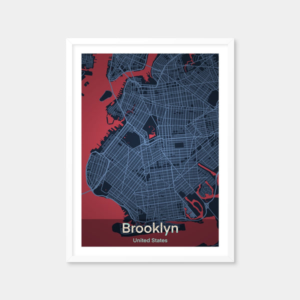 Brooklyn Wall Art — Framed Print Format preview