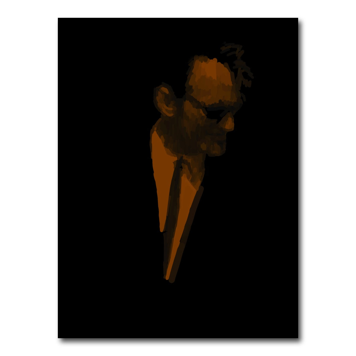 AUTO-MOCKUP WHITE | Brown | 1 Piece | Gallery Wrap Canvas | group=3x4