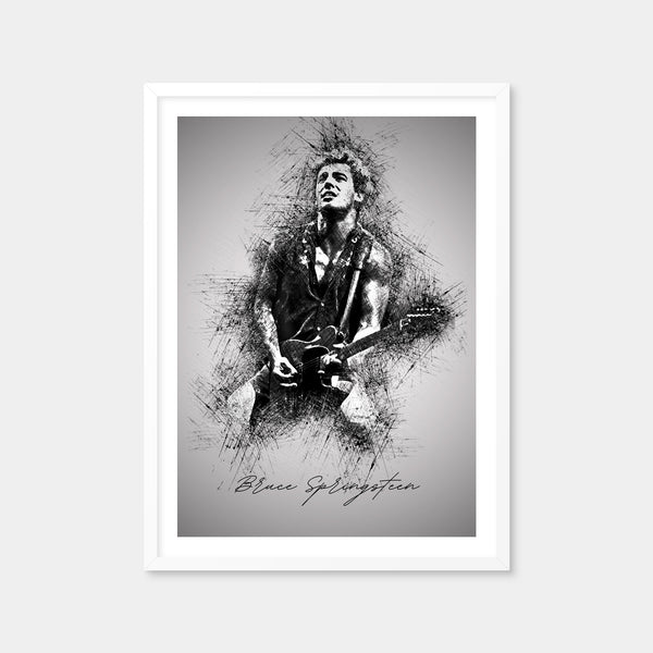 Bruce Springsteen Back in the Day Wall Art — Framed Print Format preview