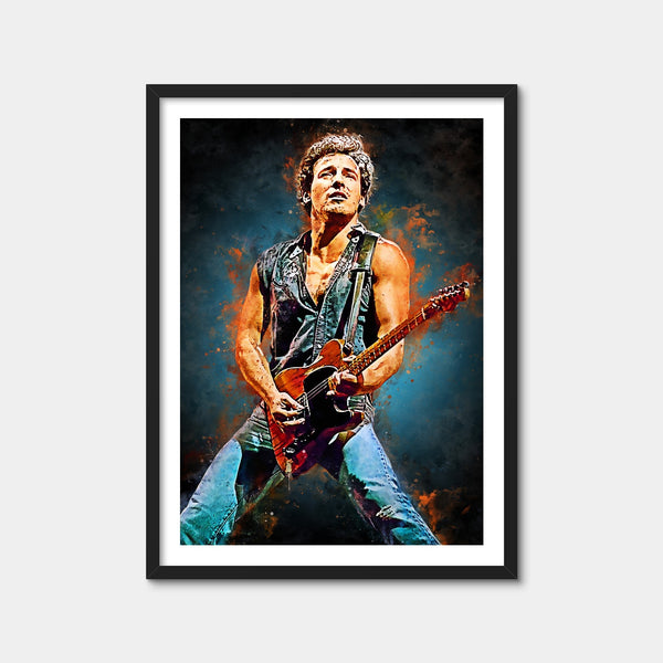 Bruce Springsteen Young Wall Art — Framed Print Format preview