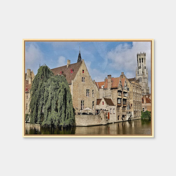 Bruges Wall Art — Framed Canvas Format preview