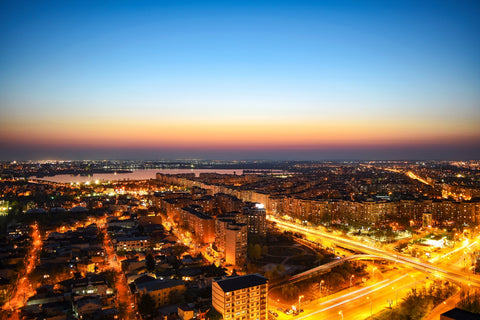 Bucharest Lights Wall Art