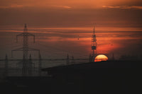 Bucharest Sunset 2 Wall Art