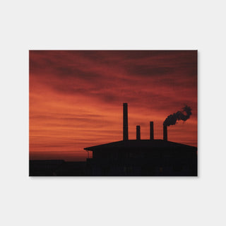 AUTO-MOCKUP WHITE | Bucharest Sunset 8 | 1 Piece | Gallery Wrap Canvas | group=4x3