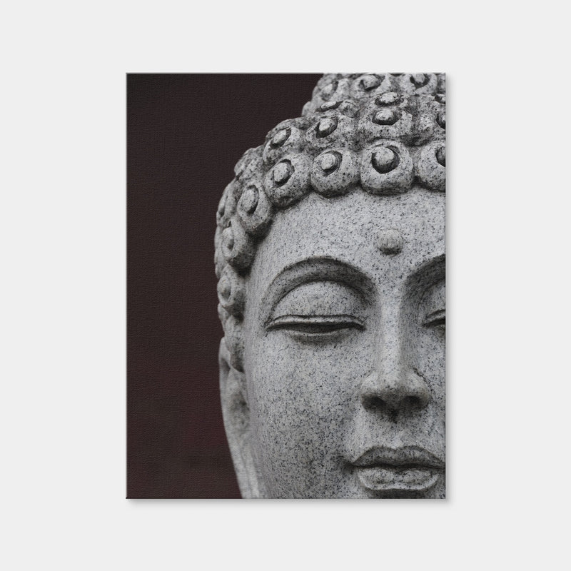 AUTO-MOCKUP WHITE | Buddha Close-up | 1 Piece | Gallery Wrap Canvas | group=3x4