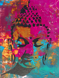 Buddha Color Wall Art