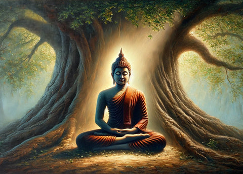 Buddha Meditating Wall Art