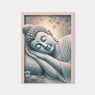 AUTO-MOCKUP WHITE | Buddha Sleeping | 1 Piece | Gallery Wrap Canvas | group=3x4