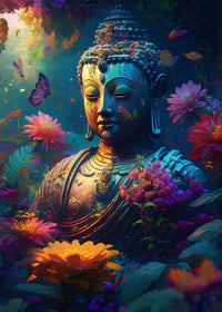 Buddha Statue Wall Art