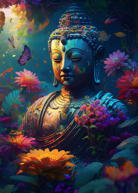 Buddha Statue Wall Art