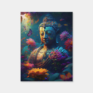 AUTO-MOCKUP WHITE | Buddha Statue | 1 Piece | Gallery Wrap Canvas | group=3x4