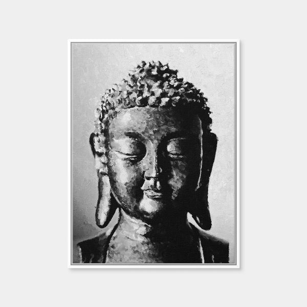 Buddha Wall Art — Framed Canvas Format preview