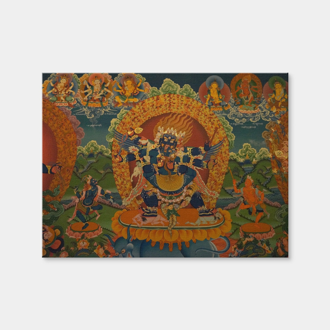 AUTO-MOCKUP WHITE | Buddhist Fresco | 1 Piece | Gallery Wrap Canvas | group=4x3