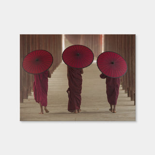 AUTO-MOCKUP WHITE | Buddhist Monks in Burma | 1 Piece | Gallery Wrap | group=4x3