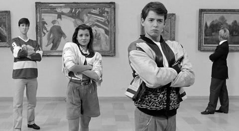 Bueller Grayscale Wall Art