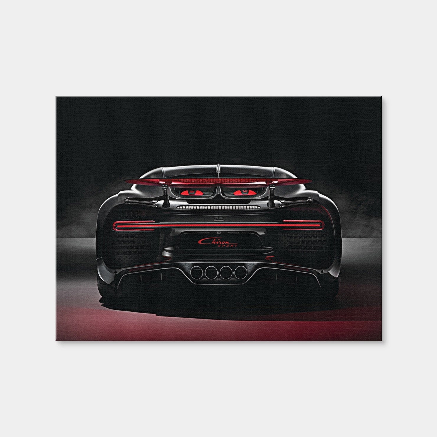 AUTO-MOCKUP WHITE | Bugatti V3 | 1 Piece | Gallery Wrap Canvas | group=4x3