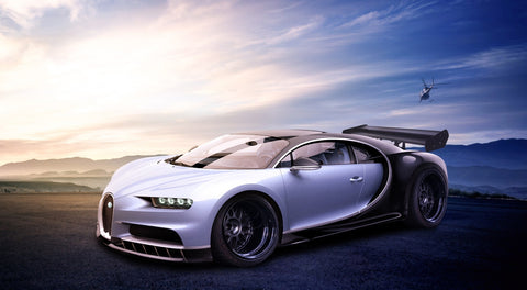 Bugatti V4 Wall Art