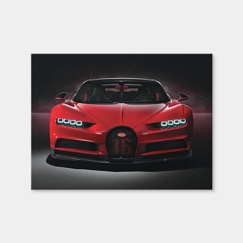 AUTO-MOCKUP WHITE | Bugatti | 1 Piece | Gallery Wrap | group=4x3