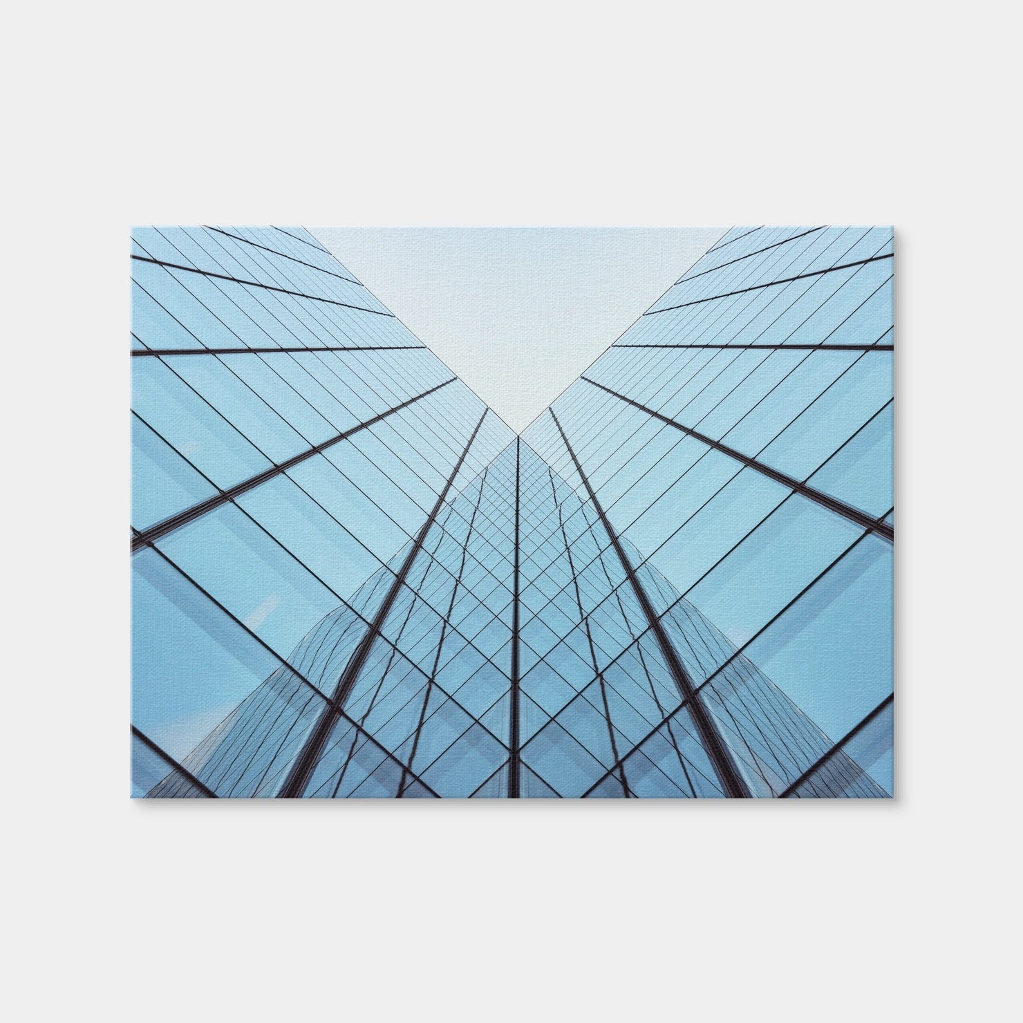 AUTO-MOCKUP WHITE | Building Corner | 1 Piece | Gallery Wrap Canvas | group=4x3