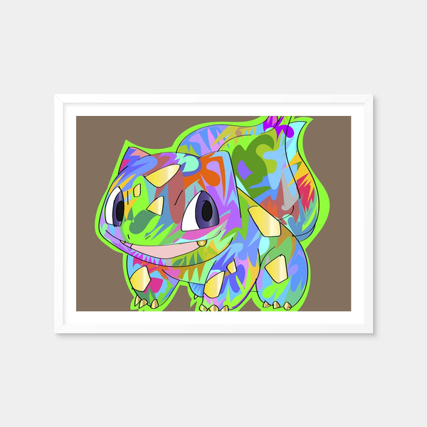 Bulbasaur Wall Art — Framed Print Format preview
