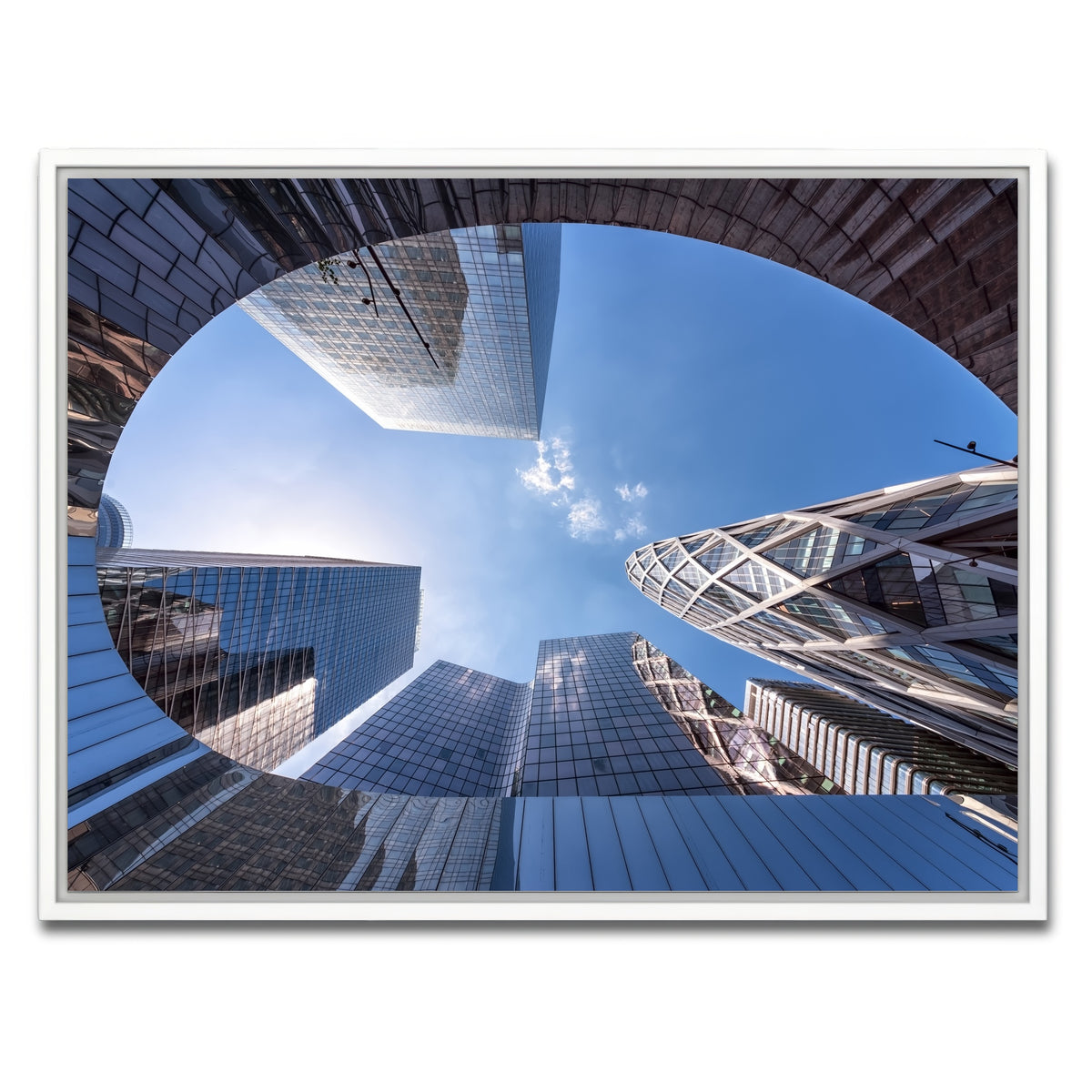 AUTO-MOCKUP WHITE | Business Area | 1 Piece | White Framed Canvas | group=4x3