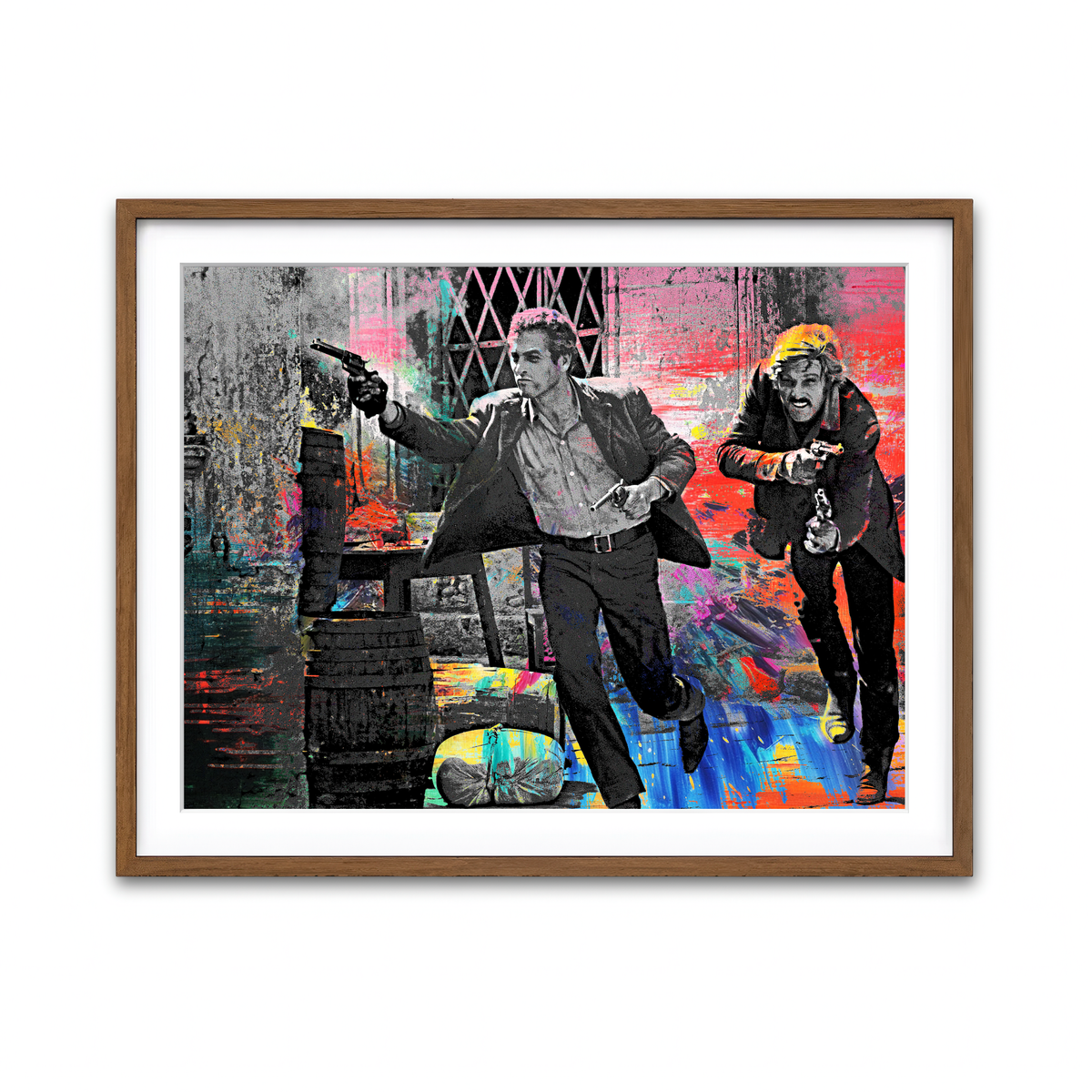 Framed Print 4x3 Walnut