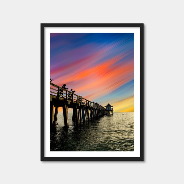 By the Pier 3 Wall Art — Framed Print Format preview