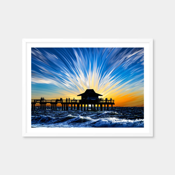 By the Pier 4 Wall Art — Framed Print Format preview
