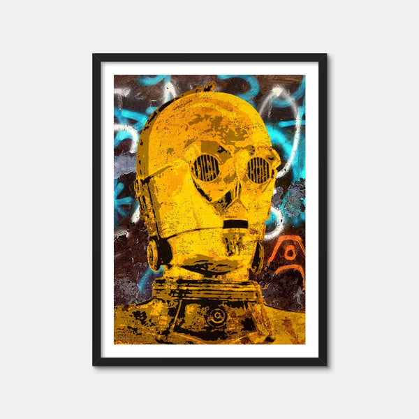 C3po Wall Art — Framed Print Format preview