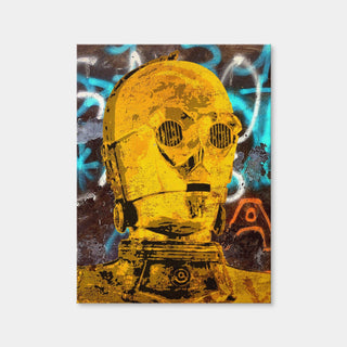 AUTO-MOCKUP WHITE | C3po | 1 Piece | Gallery Wrap | group=3x4