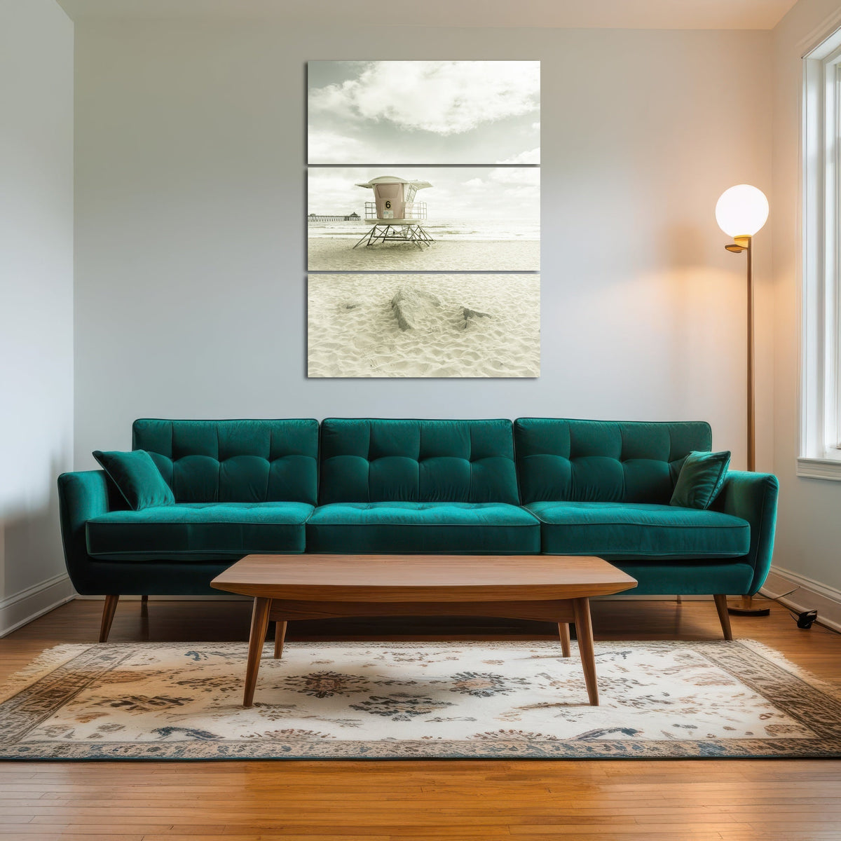 California Vintage Imperial Beach Wall Art