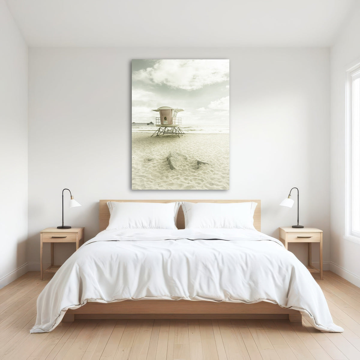 California Vintage Imperial Beach Wall Art