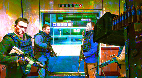 COD Elevator Wall Art