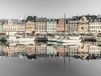 COPENHAGEN VINTAGE Nyhavn in the morning Wall Art