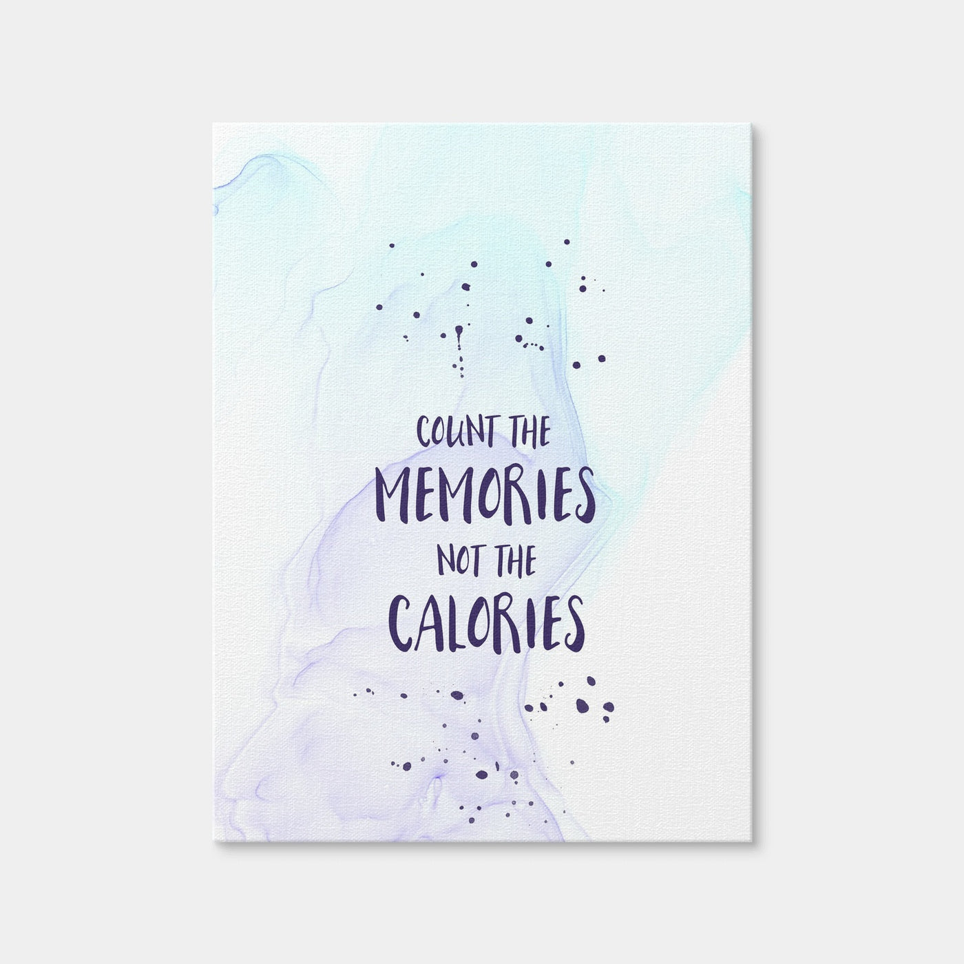 AUTO-MOCKUP WHITE | Count The Memories | 1 Piece | Gallery Wrap Canvas | group=3x4