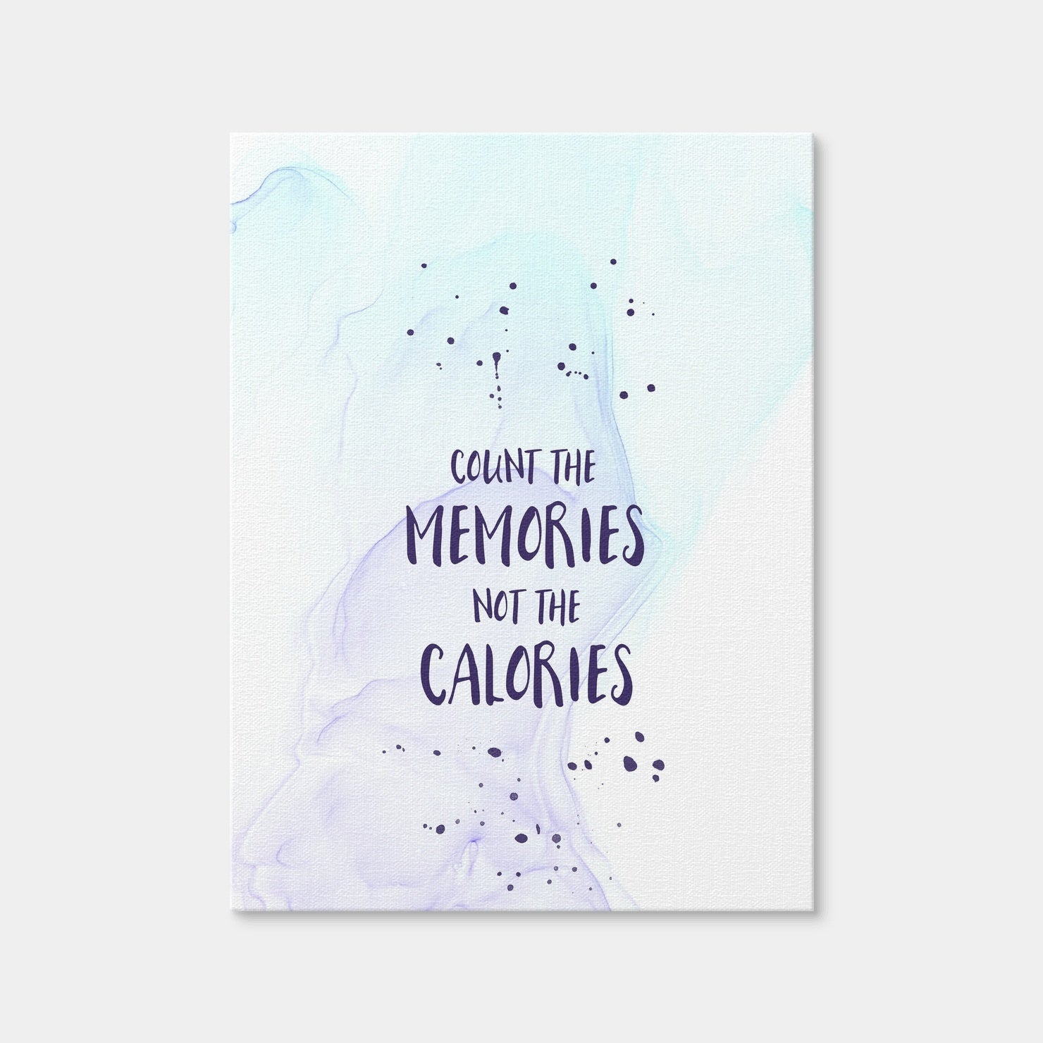 AUTO-MOCKUP WHITE | Count The Memories | 1 Piece | Gallery Wrap Canvas | group=3x4