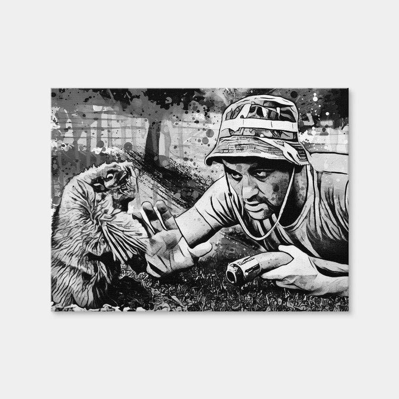 AUTO-MOCKUP WHITE | Caddyshack Grayscale | 1 Piece | Gallery Wrap Canvas | group=4x3