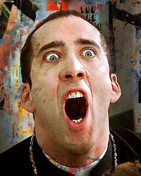 Cage Face Off Wall Art