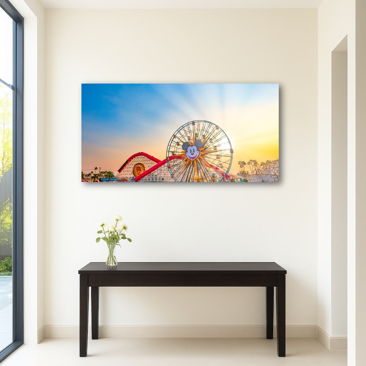 California Adventure Sunset Wall Art