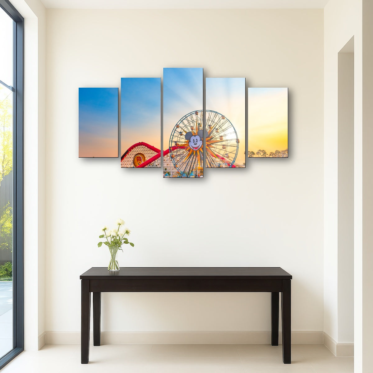 California Adventure Sunset Wall Art