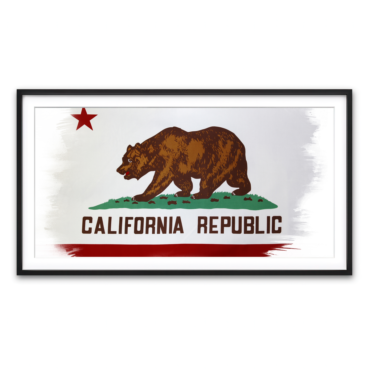 California State Flag Wall Art