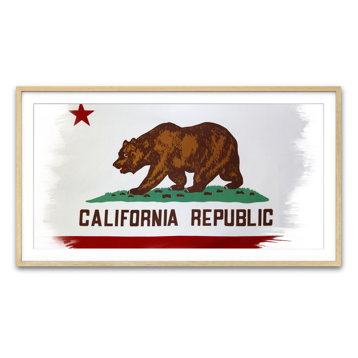 California State Flag Wall Art